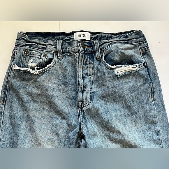 Pistola Blue Boyfriend Jeans - Picture 4 of 15